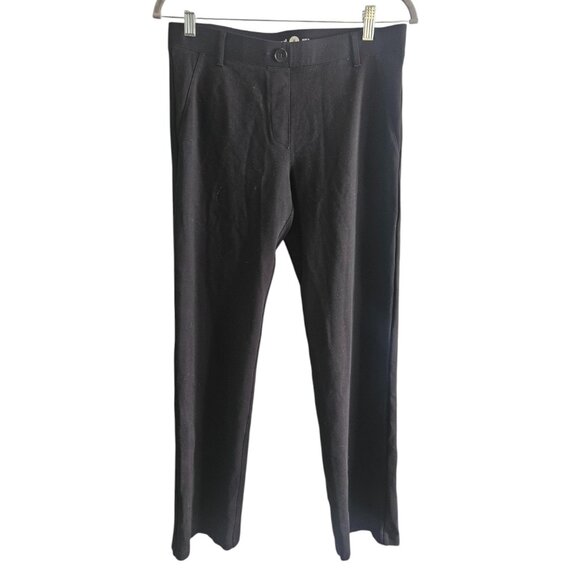 Betabrand Black Ponte Wrinkle Resistant Trouser Pant - Picture 1 of 5